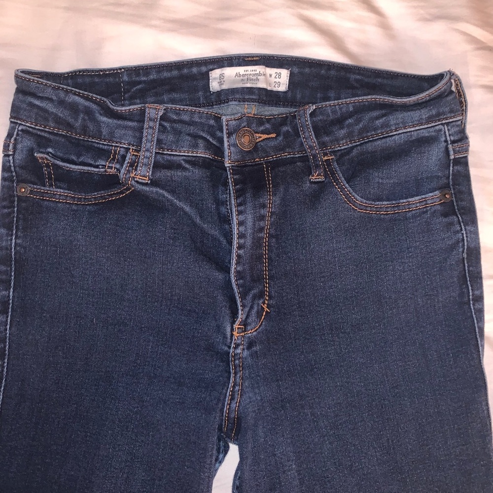 Abercrombie High Rise Super Skinny Jeans